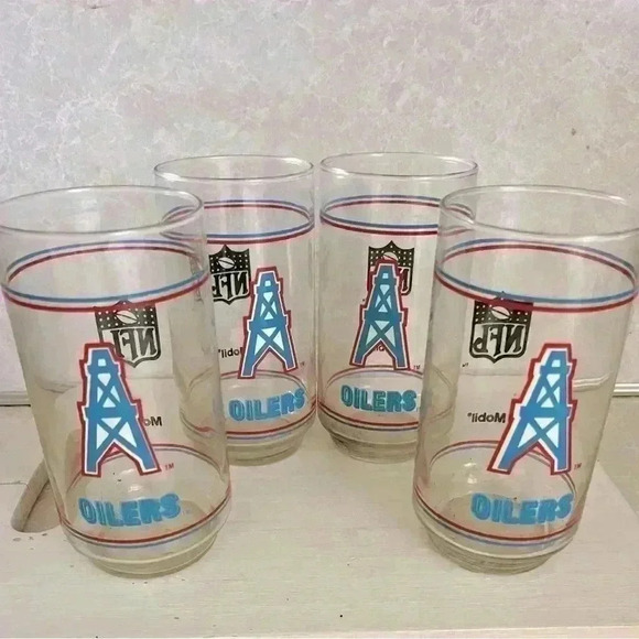 Vintage Houston Oilers NFL Cups - Picture 1 of 2